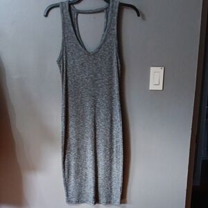 Mossimo Supply Co. Charcoal Knit Dress